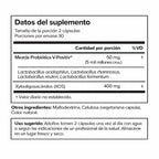 Probiótico vaginal natural, equilibra pH, flora íntima, alivia molestias y previene infecciones recurrentes
